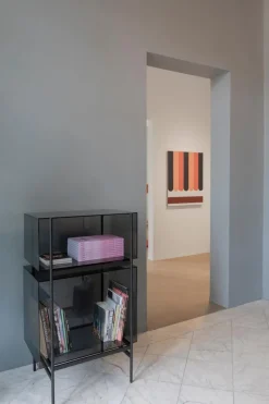 Discount Pamono Small Lyn Shelf 8400G in Grey by Visser & Meijwaard for Pulpo