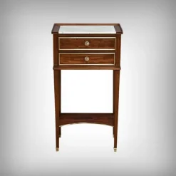 Sale Pamono Small Mid-Century Louis XVI Style Mahogany Side Table, 1950s