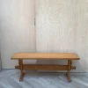 Discount Pamono Small Midcentury Modern Bench in Pine, 1970