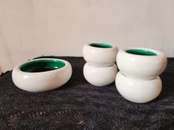 Best Pamono Small Mid-Century Modern Ceramic Bowls from Keramos Sevres, France, 1950s, Set of 5