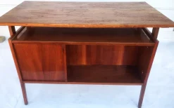 Pamono Small Mid-Century Modern Desk, 1950s-1970s><noscript><img width=