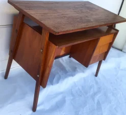 Pamono Small Mid-Century Modern Desk, 1950s-1970s><noscript><img width=