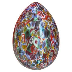 Best Pamono Small Murano Style Glass Egg Table Lamps by Simoeng, Set of 2