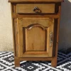Hot Pamono Small Oak One-Door Jam Buffet, 1970s