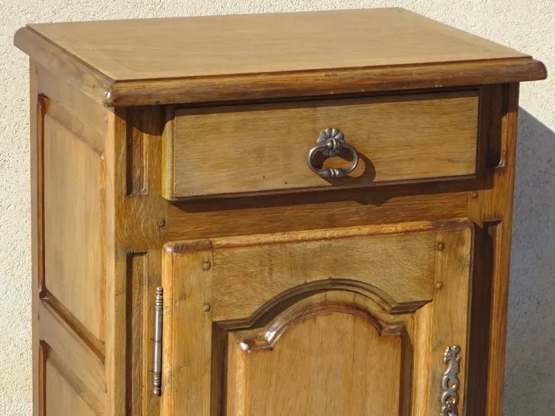 Hot Pamono Small Oak One-Door Jam Buffet, 1970s
