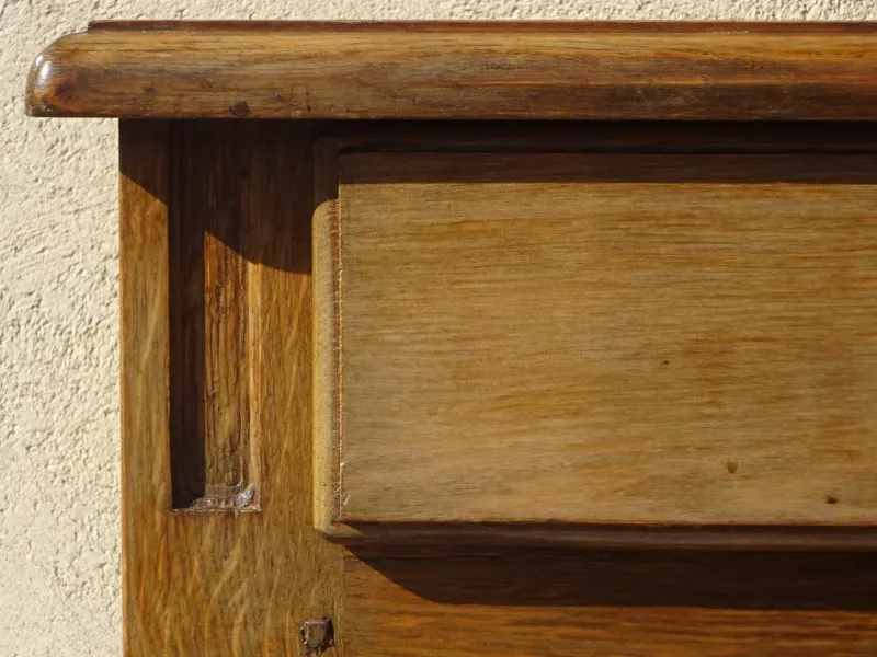 Hot Pamono Small Oak One-Door Jam Buffet, 1970s