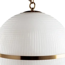 Sale Pamono Small Opaline Parisian Globe Pendant from Pure White Lines