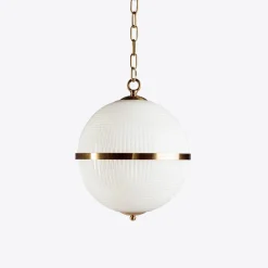 Sale Pamono Small Opaline Parisian Globe Pendant from Pure White Lines