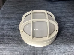 Pamono Small Outdoor Wall or Ceiling Lamp from Bega, 1980s> Garden Lighting