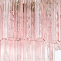 Pamono Small Pink Treviso Chandelier from Pure White Lines><noscript><img width=
