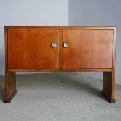 Pamono Small Rationalist Console in the style of Gio Ponti, 1930s><noscript><img width=