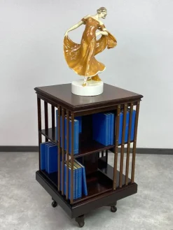 Clearance Pamono Small Revolver Bookcase, 1930s