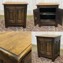 Pamono Small Rustic Buffet in Oak><noscript><img width=