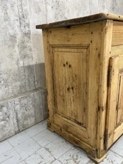Hot Pamono Small Rustic French Shop Counter, 1890s