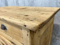 Hot Pamono Small Rustic French Shop Counter, 1890s