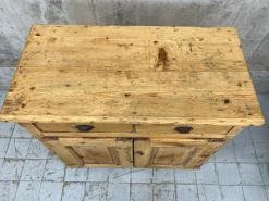 Hot Pamono Small Rustic French Shop Counter, 1890s