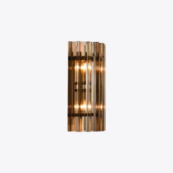 Sale Pamono Small Smoked Quartz Amaro Wall Light from Pure White Lines