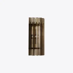 Sale Pamono Small Smoked Quartz Amaro Wall Light from Pure White Lines