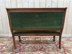 Pamono Small Sofa Bench in Walnut><noscript><img width=