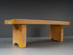 Sale Pamono Small Softwood Bench, 1950s