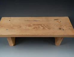 Sale Pamono Small Softwood Bench, 1950s