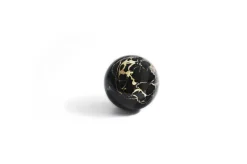 Pamono Small Sphere Shaped Paper Weight in Grey Marble><noscript><img width=