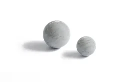 Hot Pamono Small Sphere Shaped Paper Weight in Black Portoro Marble