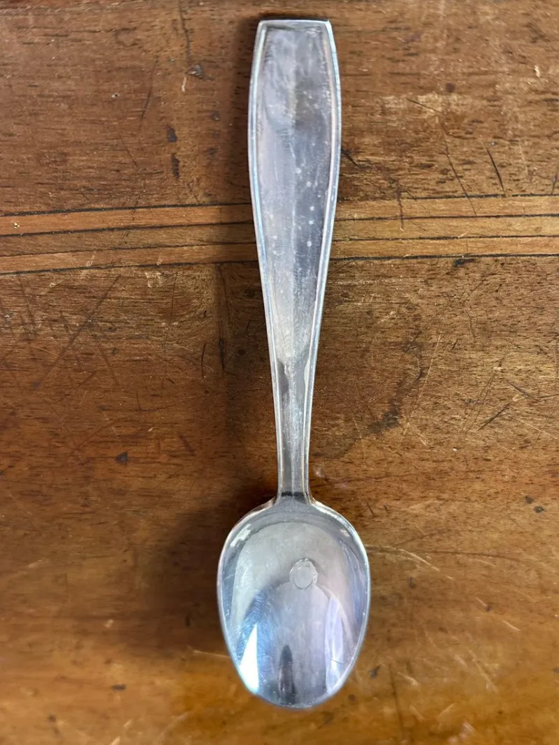 Pamono Small Spoons from Christofle, 1950, Set of 13> Dinnerware Accessories