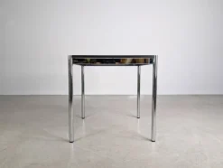 Pamono Small Square White Desk from USM Haller