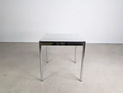 Pamono Small Square White Desk from USM Haller