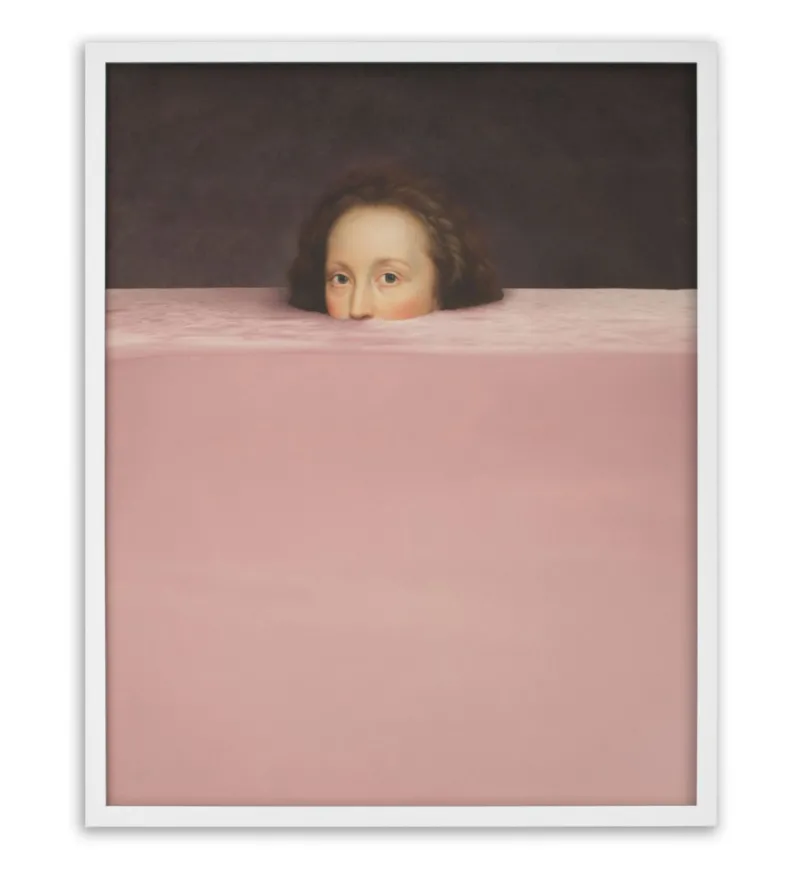 Pamono Small Submerged 4 Printed Canvas from Mineheart> Decorative Objects