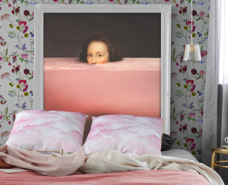 Pamono Small Submerged 4 Printed Canvas from Mineheart> Decorative Objects