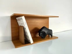 Pamono Small Teak U-Profile Shelf by Walter Wirtz for Wilhelm Renz, 1960s><noscript><img width=