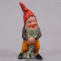 Pamono Small Terracotta Garden Gnomes, Germany, 1950s, Set of 5><noscript><img width=