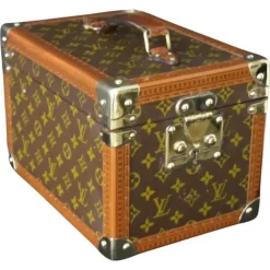 Pamono Small Vanity Case from Louis Vuitton, 1980s> Trunks Crates & Baskets