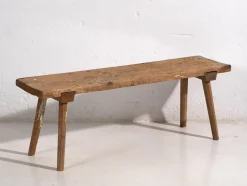 Pamono Small Vintage Bench, 1920> Benches