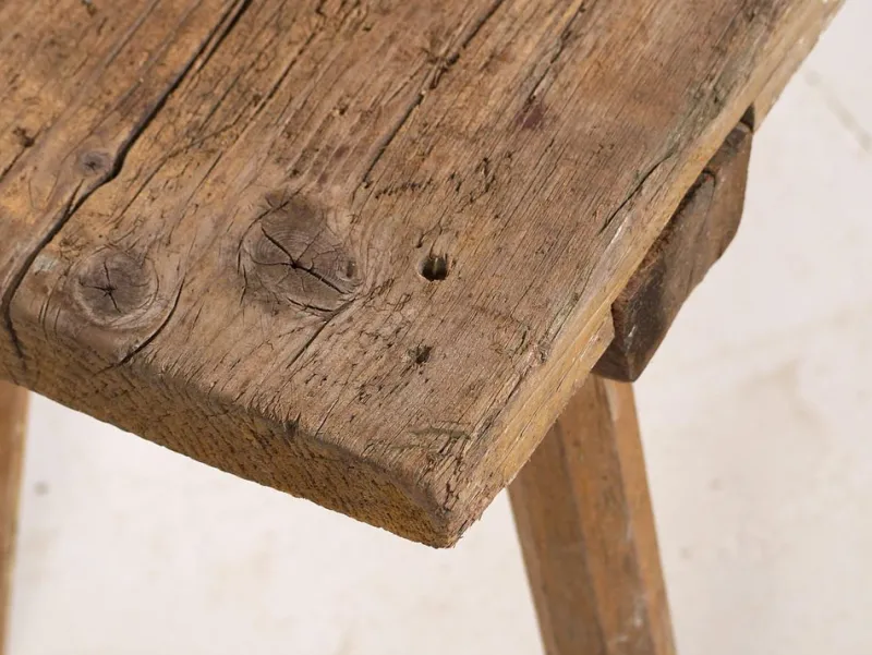 Pamono Small Vintage Bench, 1920> Benches