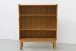Sale Pamono Small Vintage Danish Oak Bookcase in the style of Kjærnulf, 1960s