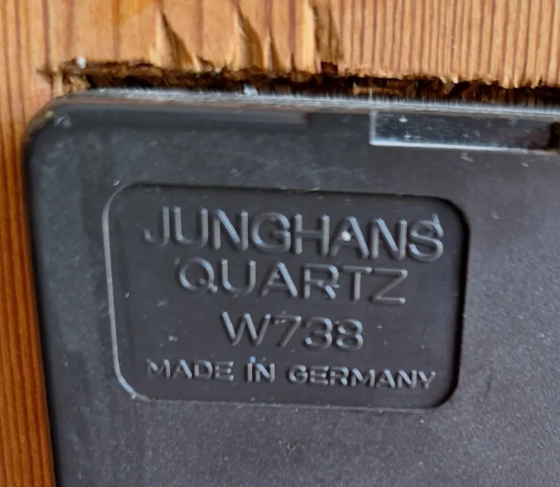 Pamono Small Vintage Grandfather Clock in Pine by Junghans, 1970s> Clocks