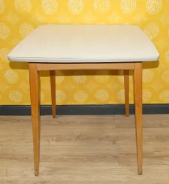Pamono Small Vintage Kitchen Table in Wood, 1960s> Dining Tables & Sets