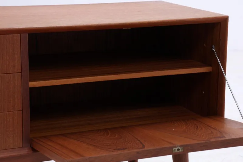 Online Pamono Small Vintage Teak Sideboard by Omann Jun, 1960s