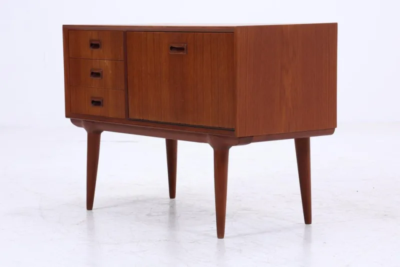 Online Pamono Small Vintage Teak Sideboard by Omann Jun, 1960s