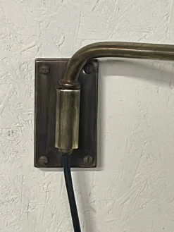Pamono Small Wall Lamp with Extendable Arm, 1940s-1950s> Wall Lights & Sconces