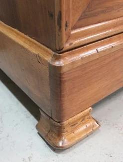 Outlet Pamono Small Walnut and Marble Bedside Table, 1900s