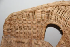 Hot Pamono Small Wicker & Rattan Armchair