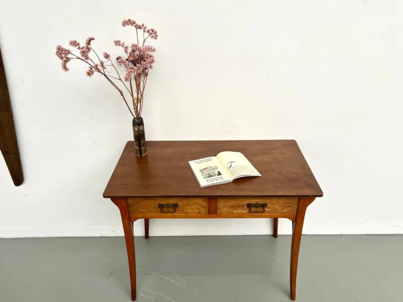 Outlet Pamono Small Wooden Desk, 1940s-1950s