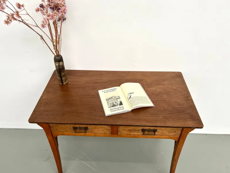 Outlet Pamono Small Wooden Desk, 1940s-1950s
