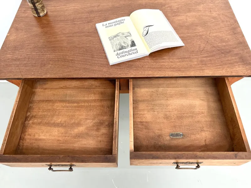 Outlet Pamono Small Wooden Desk, 1940s-1950s
