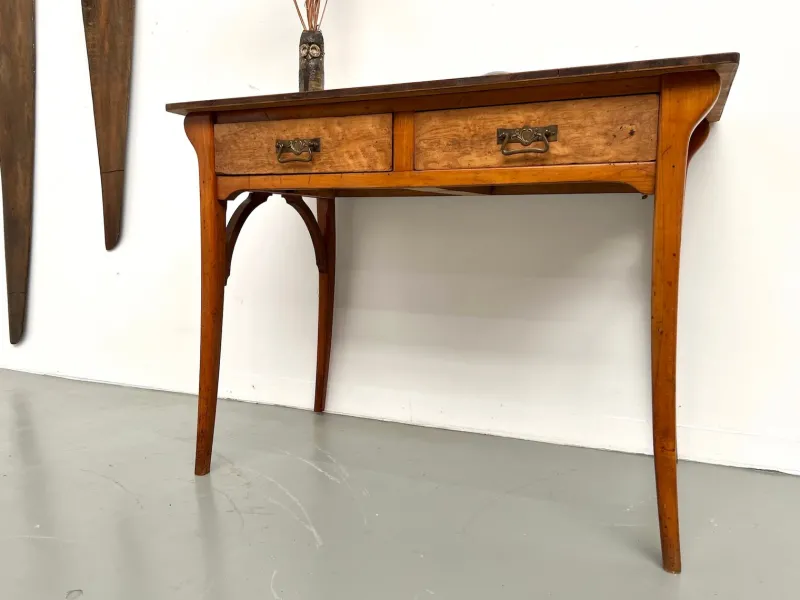 Outlet Pamono Small Wooden Desk, 1940s-1950s