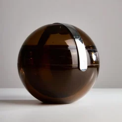 New Pamono Smoked Ball Ice Holder from Guzzini